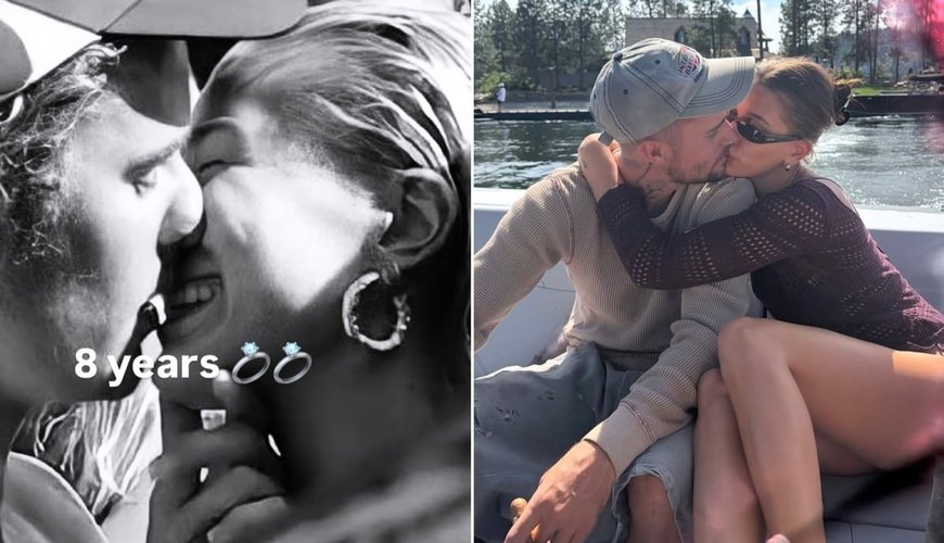 Hailey Bieber Celebrates 8-Year Engagement Anniversary with Justin Bieber in Sweet IG Post