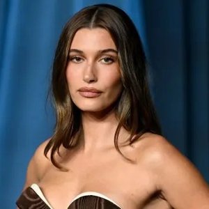 Hailey Bieber Wows in Barely-There Mesh Flats for Chic Alaïa Campaign