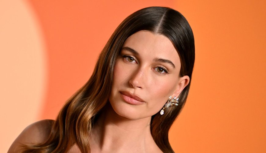 Hailey Bieber Dazzles in Chic Black Halter Top: A Glam LA Night Out