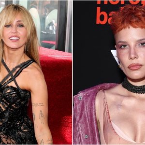 Miley Cyrus Makes a Run for It at Halsey's House Party: A Night to Remember
