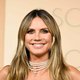 Heidi Klum Sparkles at Oscars Return with Dazzling Pearl Dress