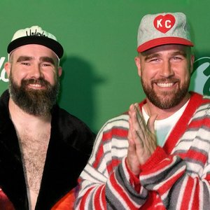 Travis and Jason Kelce Score Big for Team USA Hockey Star