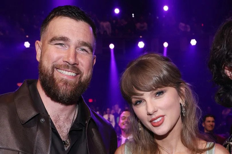 Taylor Swift and Travis Kelce