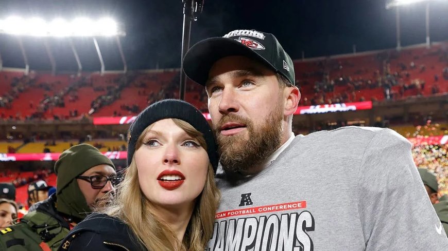 Taylor Swift and Travis Kelce