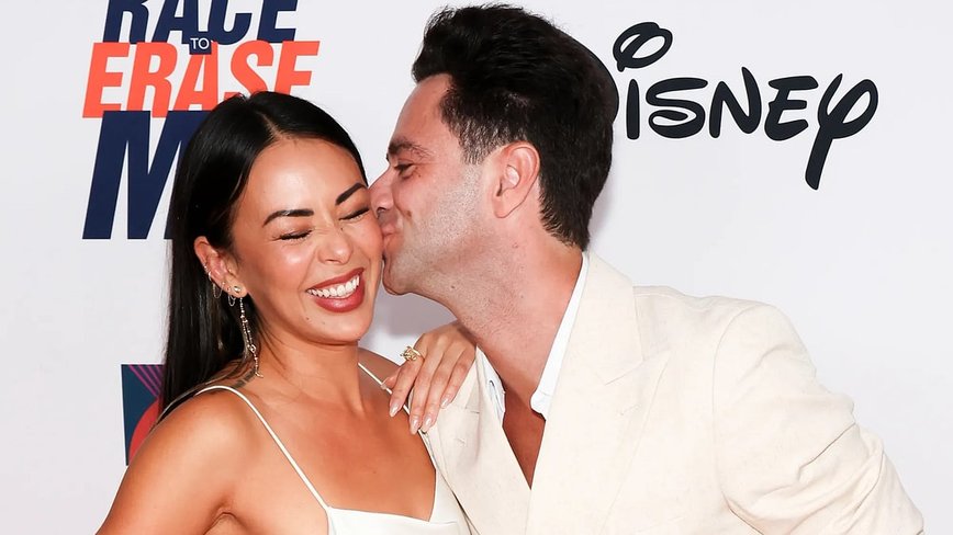Janel Parrish and Sasha Farber Shine Bright on the Red Carpet