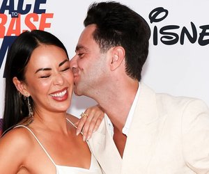 Janel Parrish and Sasha Farber Shine Bright on the Red Carpet