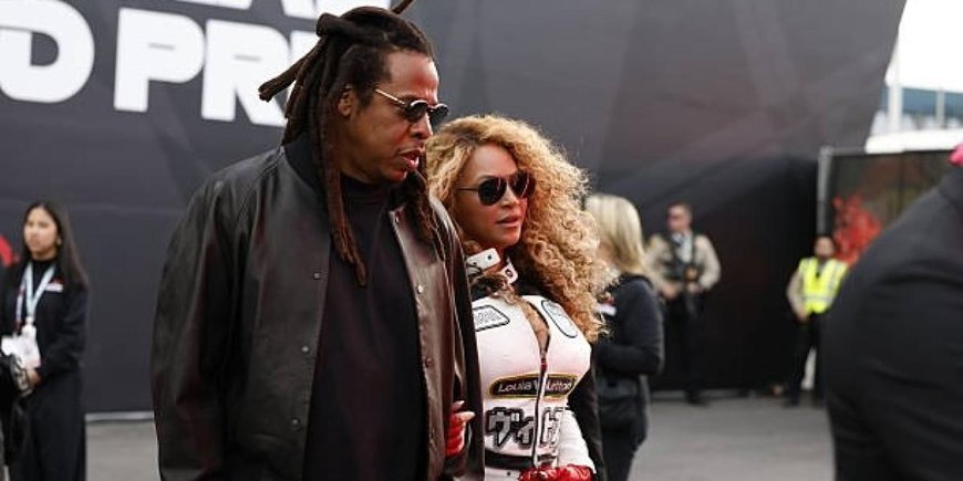 Jay-Z and Beyoncé Turn Heads with Surprise Visit to the Las Vegas Grand Prix