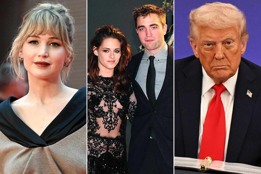Jennifer Lawrence Couldn’t Resist Asking Robert Pattinson About Donald Trump’s Rant Over the Kristen Stewart Scandal