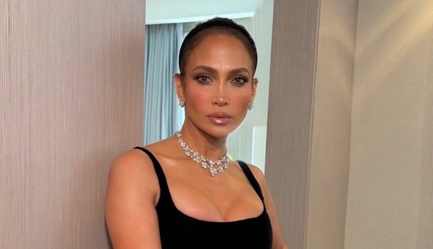 J.Lo Stuns in a Glam Black Gown at Swift-Kelce's Star-Studded NYC Wedding