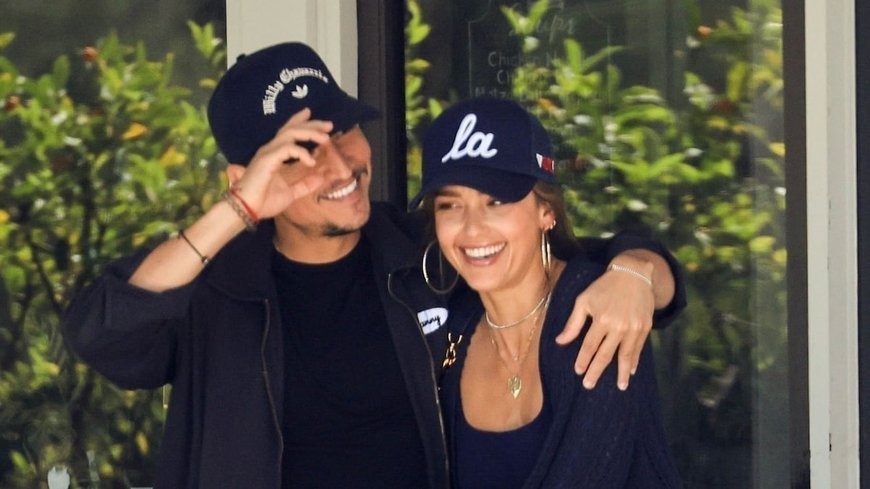 Jessica Alba and Danny Ramirez