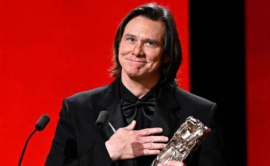 Jim Carrey Reflected on His Career While Accepting the Honorary Award at the César Awards