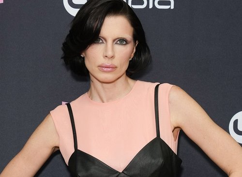 Julia Fox Strikes a Pose in Sheer Sensation at NYFW