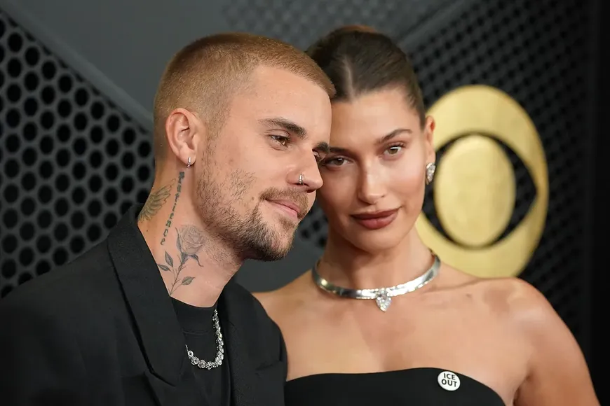 Justin Bieber and Hailey Bieber