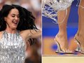 Katy Perry Stuns in Silver and Wedges at the FIFA World Cup