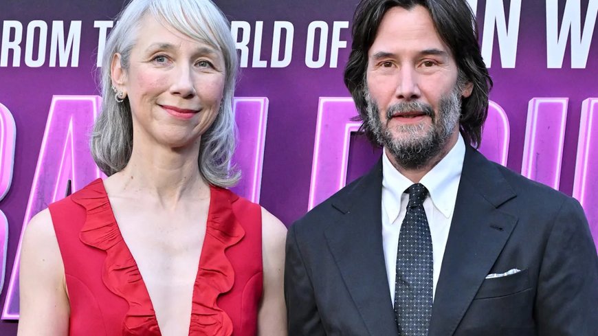 Keanu Reeves and Alexandra Grant