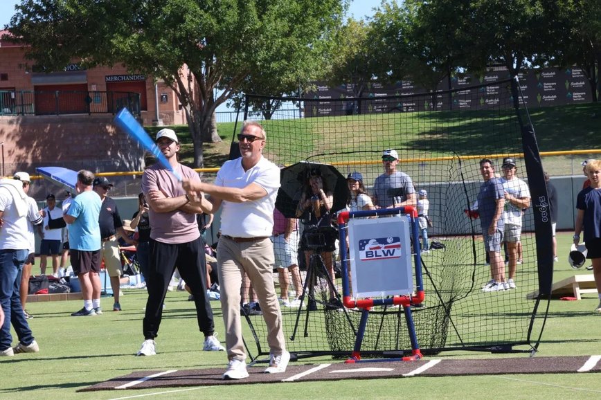 Kevin Costner Steps Up to the Plate with Big League Wiffle Ball