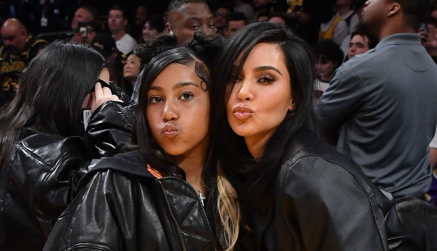 Kim K and North West Rock Matching Corsets in Rome, Stirring Up SoCal-Style Drama