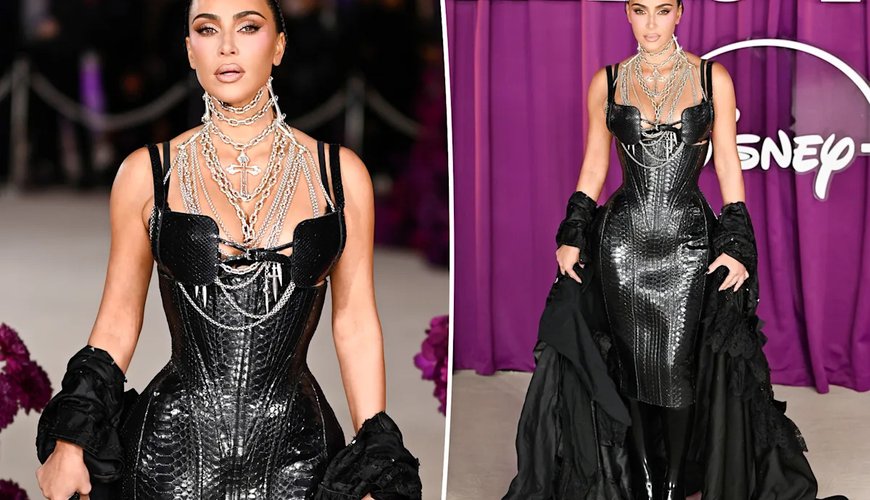 Kim Kardashian Slays in Leather and Chains at ‘All’s Fair’ London Premiere with a SoCal Vibe
