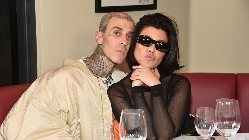 Kourtney Kardashian and Travis Barker Light Up the Red Carpet After Hiatus