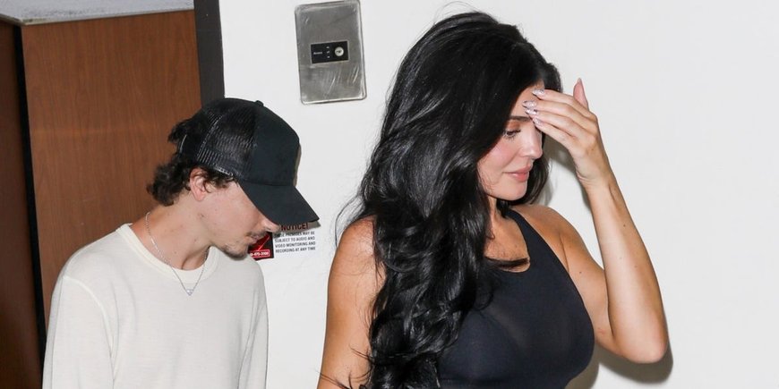 Kylie Jenner and Timothée Chalamet