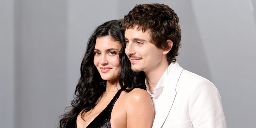Kylie Jenner and Timothée Chalamet