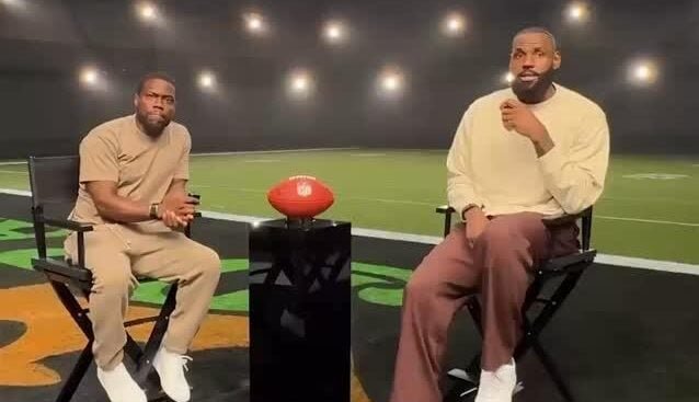 LeBron James and Kevin Hart Bring SoCal Swagger to DraftKings NFL Bash!