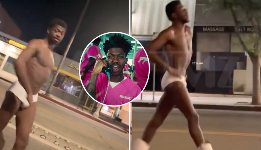 Lil Nas X Shocks LA: Arrested and Hospitalized After Underwear Stunt on SoCal Streets