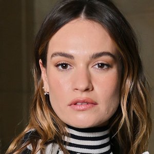 Lily James Stuns in Show-Stopping Bodycon at London Fashion Week