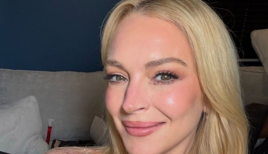 Lindsay Lohan Dazzles in Fringe Minidress for Big 4-0 Celebration
