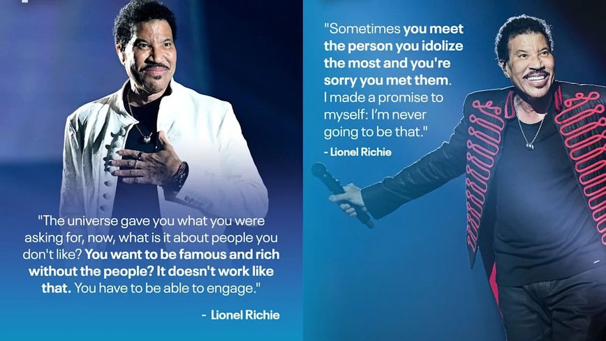 Lionel Richie Drops Reality Check for New Celebs: Love Your Fans or Leave the Spotlight