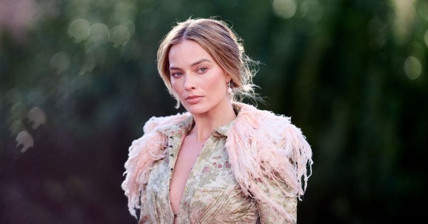 Margot Robbie's Boots Take Center Stage - Maison Margiela Magic in Paris