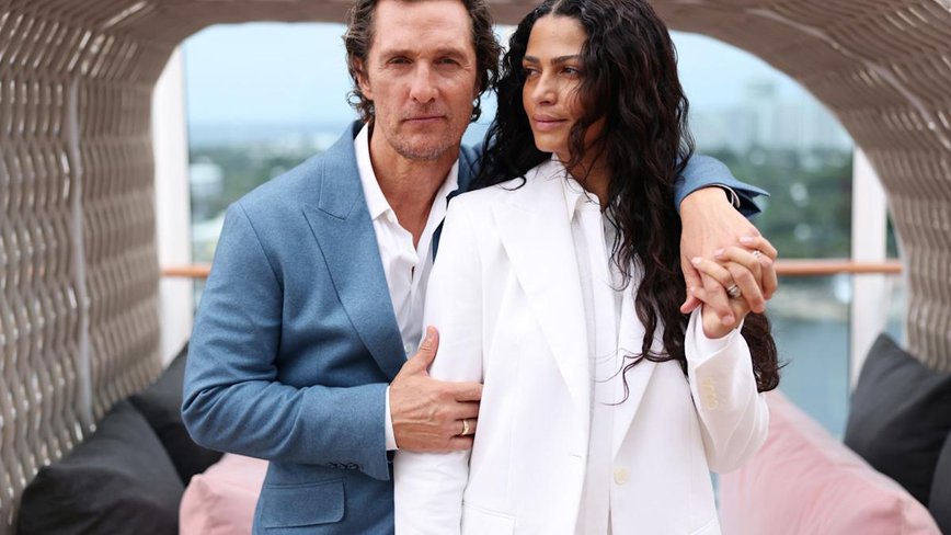 Matthew McConaughey and Camila Tease with New Limited-Edition Tequila Release