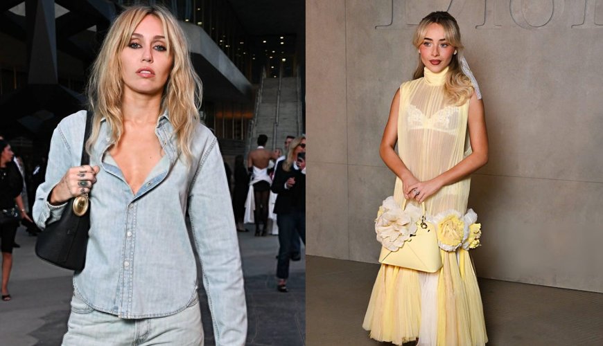Miley Cyrus & Sabrina Carpenter Shine at Dior's Glamorous 2027 Cruise Showcase at LACMA