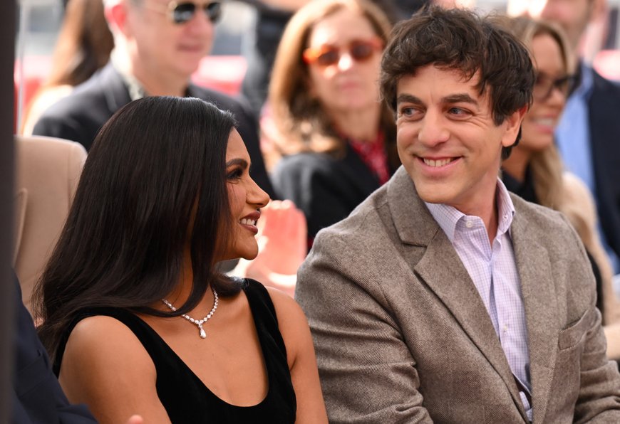 Mindy Kaling and B.J. Novak