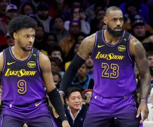 LA Lakers Shocker: LeBron and Bronny James in Blockbuster Trade Rumors with Dallas Mavericks for $55M Star!