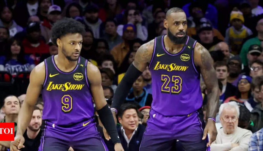 LA Lakers Shocker: LeBron and Bronny James in Blockbuster Trade Rumors with Dallas Mavericks for $55M Star!