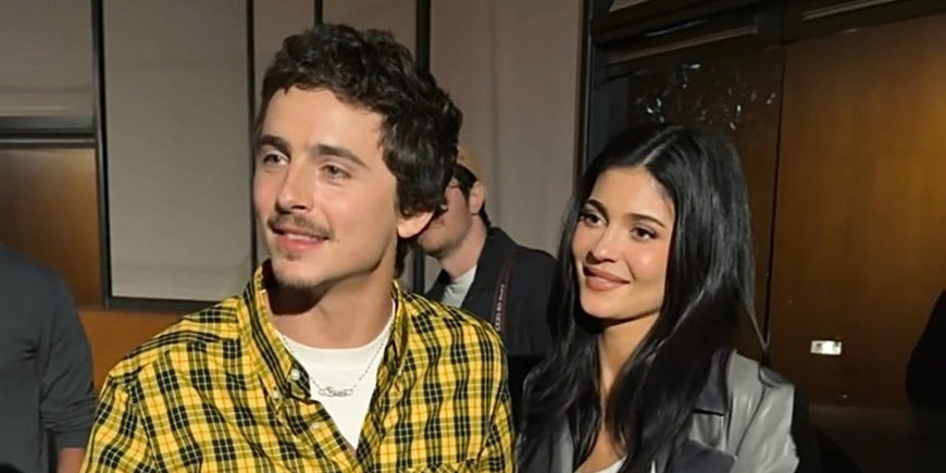 Kylie Jenner and Timothée Chalamet