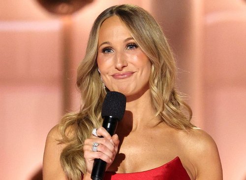 Red Carpet Blunders and Golden Globes Glam: Nikki Glaser's Eventful Night at the iHeartRadio Music Awards