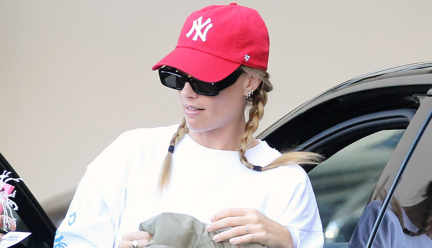 Margot Robbie Steps Out in 2026's Hottest Sneaker Trend: Ballet Sneakers