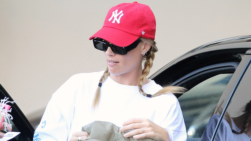 Margot Robbie Steps Out in 2026's Hottest Sneaker Trend: Ballet Sneakers