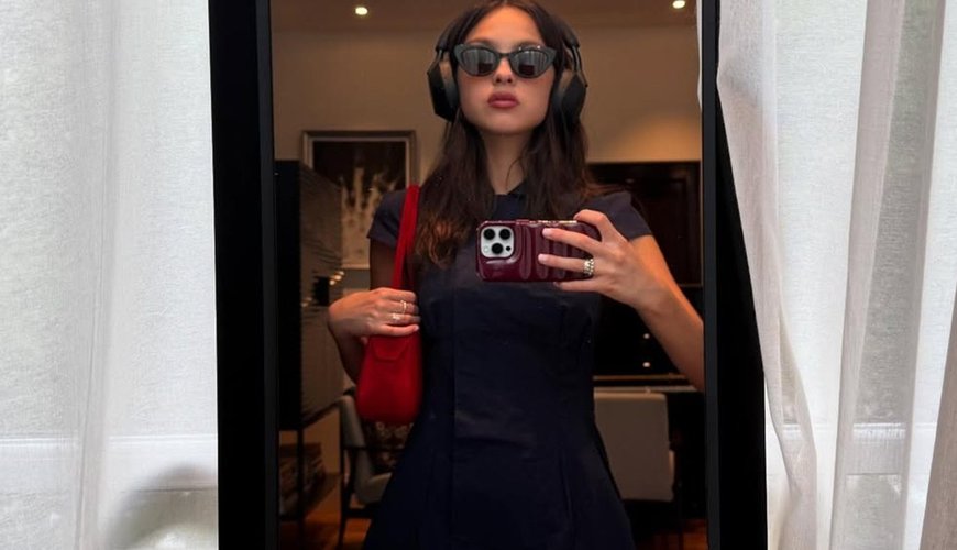 Olivia Rodrigo Dazzles LA in a Lace-Trimmed Micro Minidress