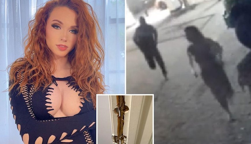 Crypto Drama: Amouranth's Wild West Showdown With Masked Intruders