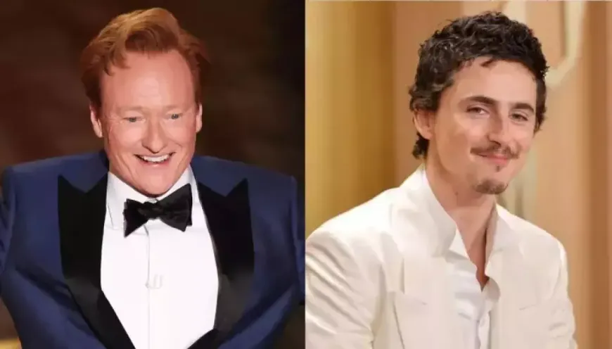 Conan O'Brien Roasts Timothee Chalamet