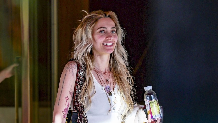 Paris Jackson Rocks Boho Vibes for Lunch Date in LA