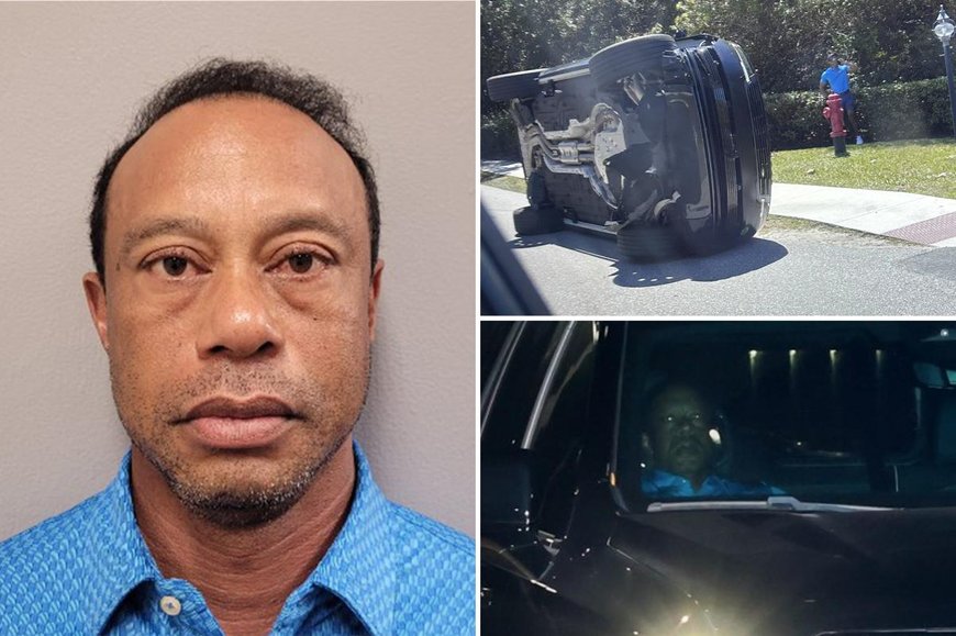 Tiger Woods Car Crash Accident
