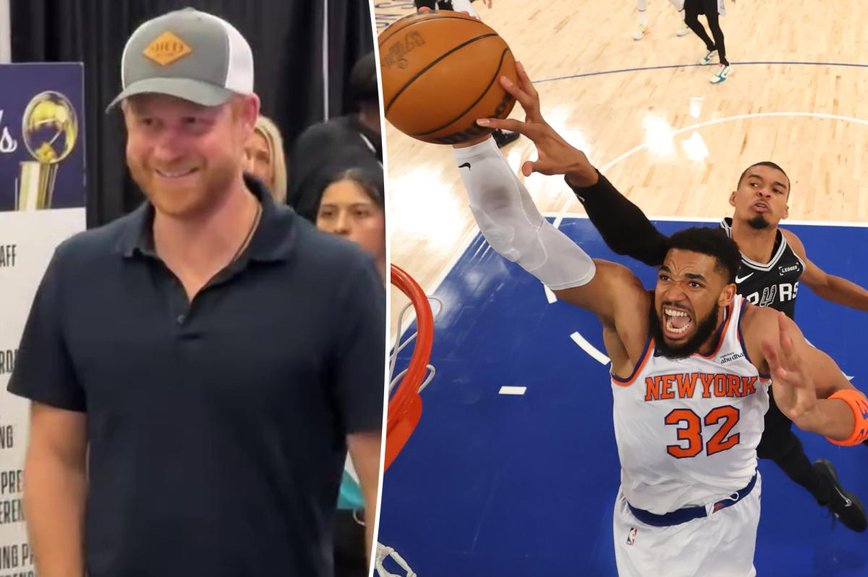 Prince Harry's Unexpected NBA Playoff Cameo in San Antonio
