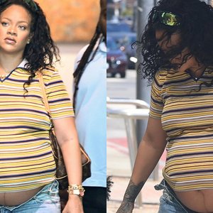 Rihanna Rocks Baby Bump in Style on LA Streets Ahead of Baby No. 3 with A$AP Rocky!