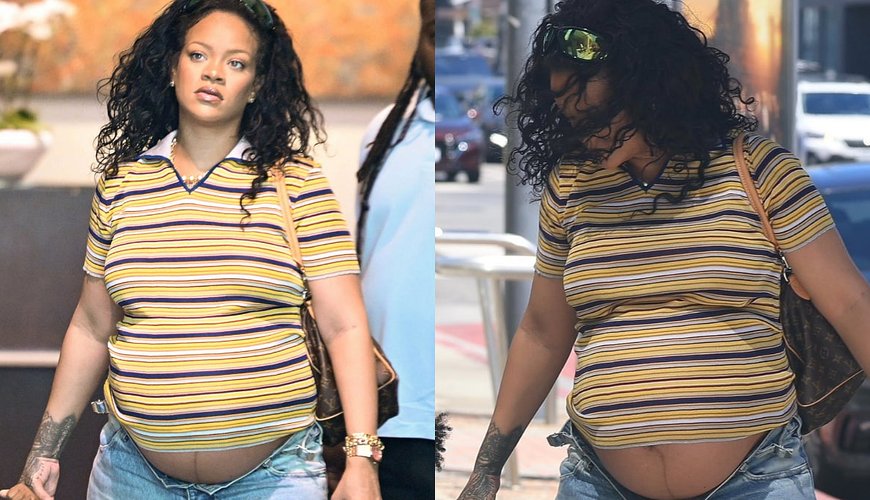 Rihanna Rocks Baby Bump in Style on LA Streets Ahead of Baby No. 3 with A$AP Rocky!