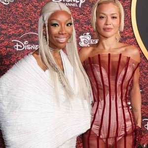 Rita Ora Spills 'Naughty' Secrets from Descendants Set with Brandy