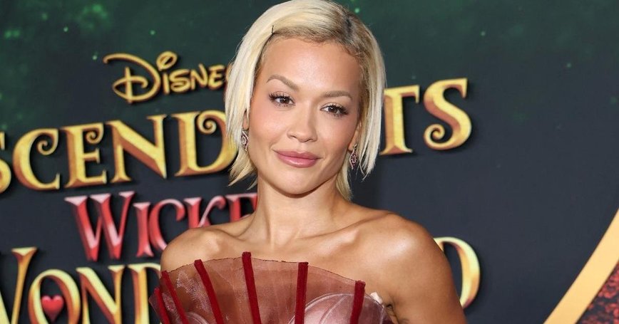Rita Ora Dazzles at 'Descendants' Premiere with Daring See-Through Gown